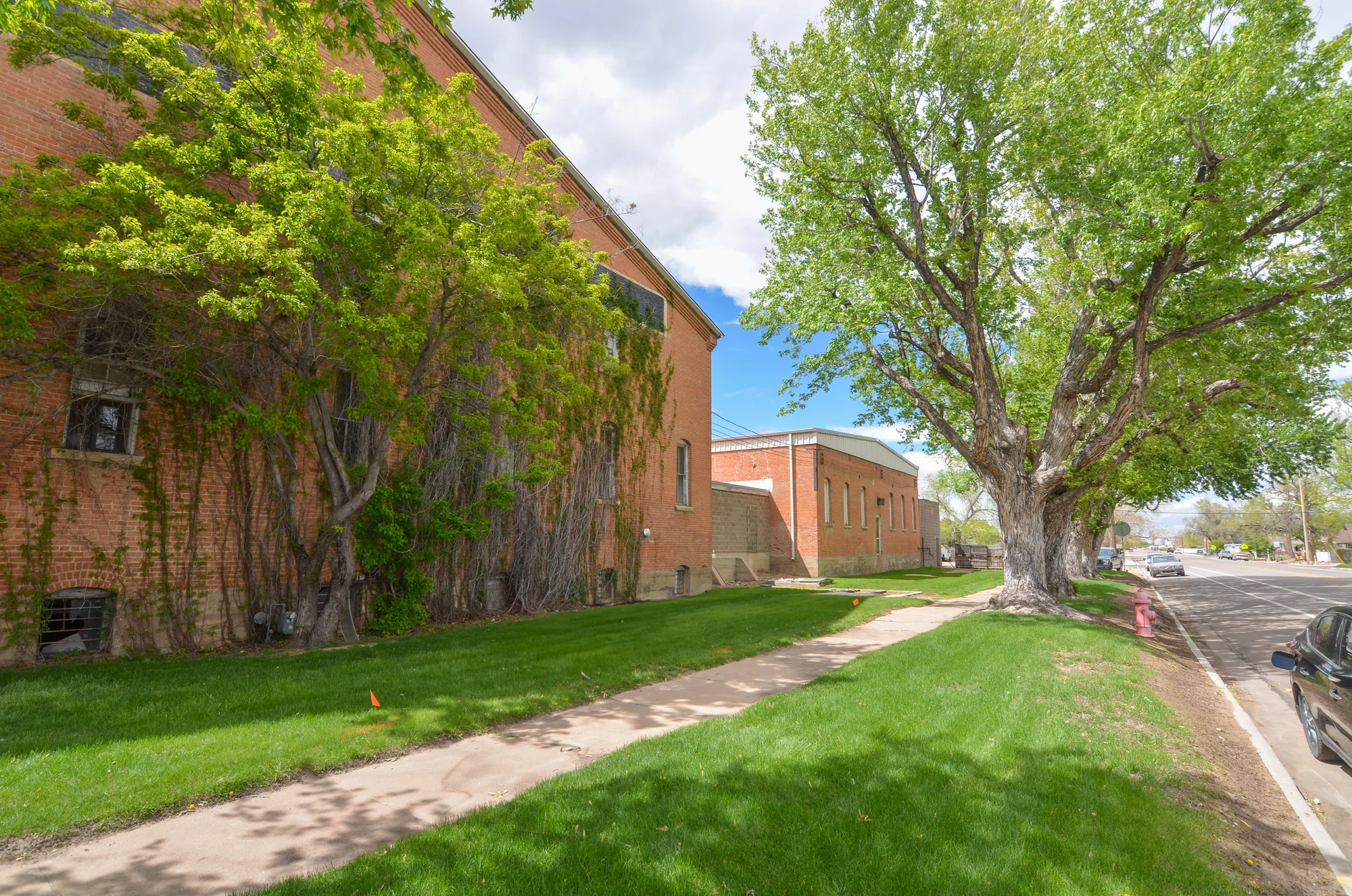 Historic Property Revitalization - Professional drone photography